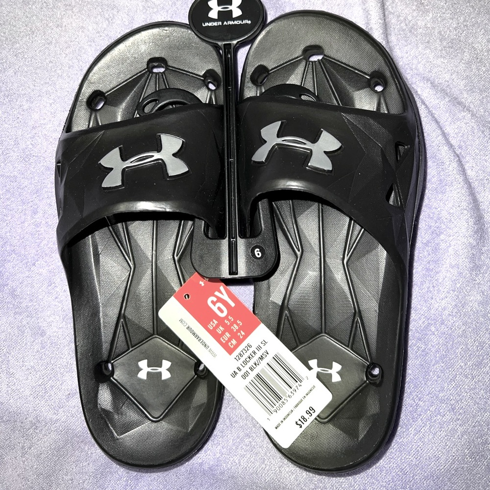 Brand new Under Armour kids sandals